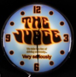 The Judge Illuminated Advertising Clock