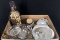 Home Decor, Porcelain, Glass, Wine Corks