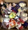 Assorted Vintage Dolls, Plush M&m Figures