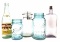 Assorted Vintage Glassware Bottles, Jars