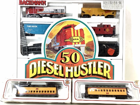 Bachmann Ho Scale Diesel Hustler Train, Trains