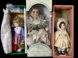 (3pc) Vintage Porcelain Dolls