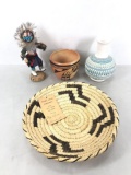 Native American Decor, Pottery, Basket