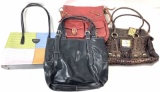 (4pc) Women’s Fashion Purses, Shoulder Bags