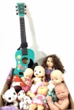 Vinyl Baby Dolls, First Act Acoustic Kids Guitar