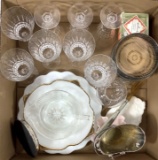 Assorted Porcelain & Cut Glassware