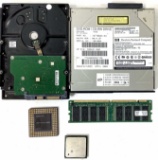 Cpu, Media Drives, Hard Drives, Memory Ram Sticks