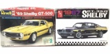 ‘69 Shelby Gt-500, ‘67 Shelby Gt-350 Model Kits