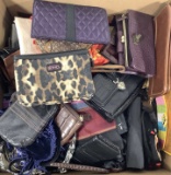 Large Assortment Of Women’s Wallets, Clutches