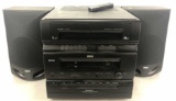 Rca Rp-9518 5 Disc Cd Player Radio