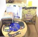 Walt Disney Cds, Trivia Games, Art Books