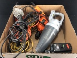 Tools, Hand Vacuum, Drill And Extension Cords