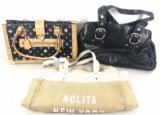 (2) Kate Landry (1) Nolita Handbags/ Purses