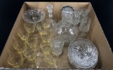 Glassware, Bowls, Cordials, Compotes