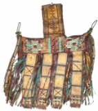 Fringed Leather Camel Bag