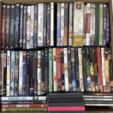 (73pc) Assorted Theatrical, Movie Dvds, Tv Shows