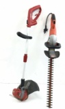 Electric Craftsman Grass Trimmer With B&d Trimmer