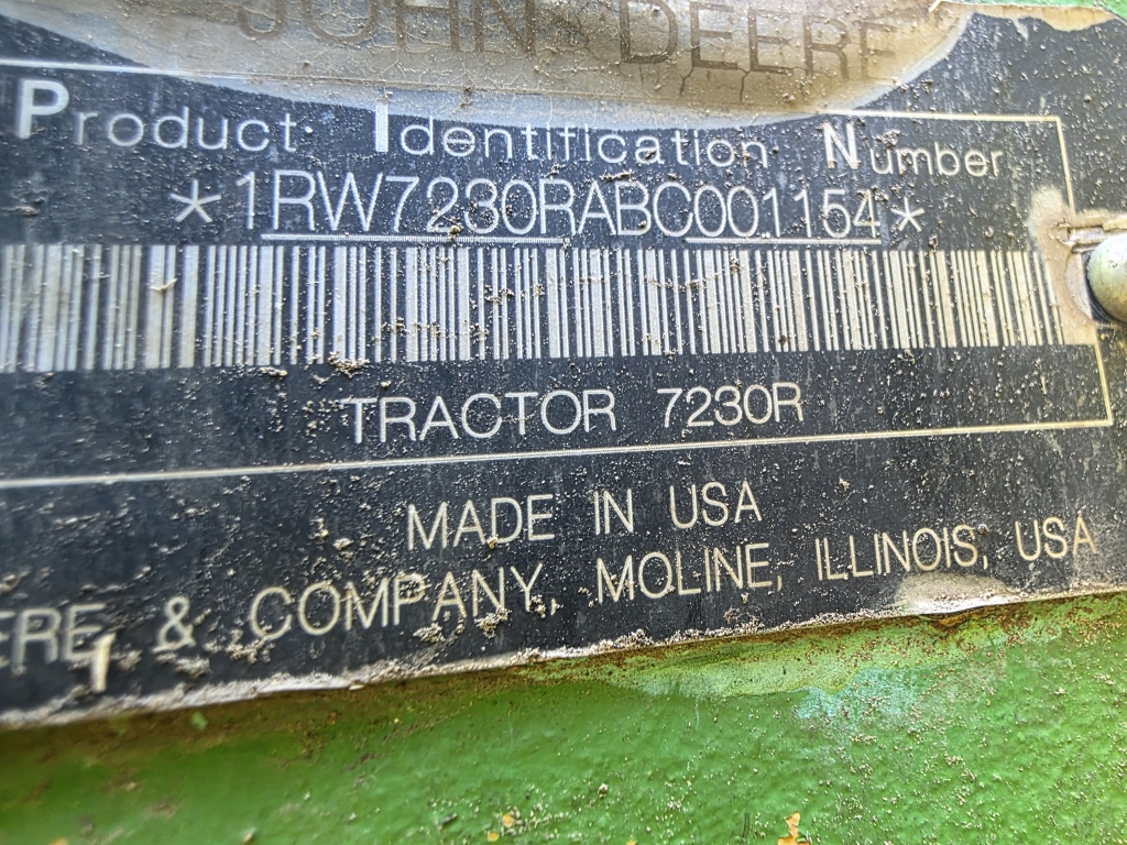 2011 John Deere 7230R