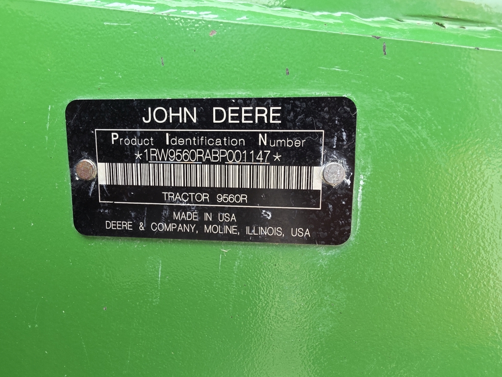 2012 John Deere 9560R
