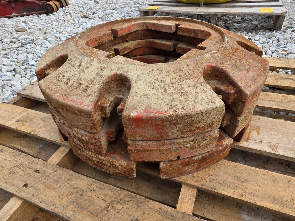 Lot Of (3) Case Wheel Weights