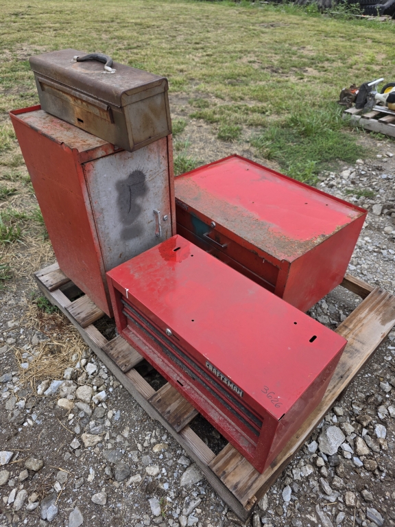 Lot of (4) Toolboxes
