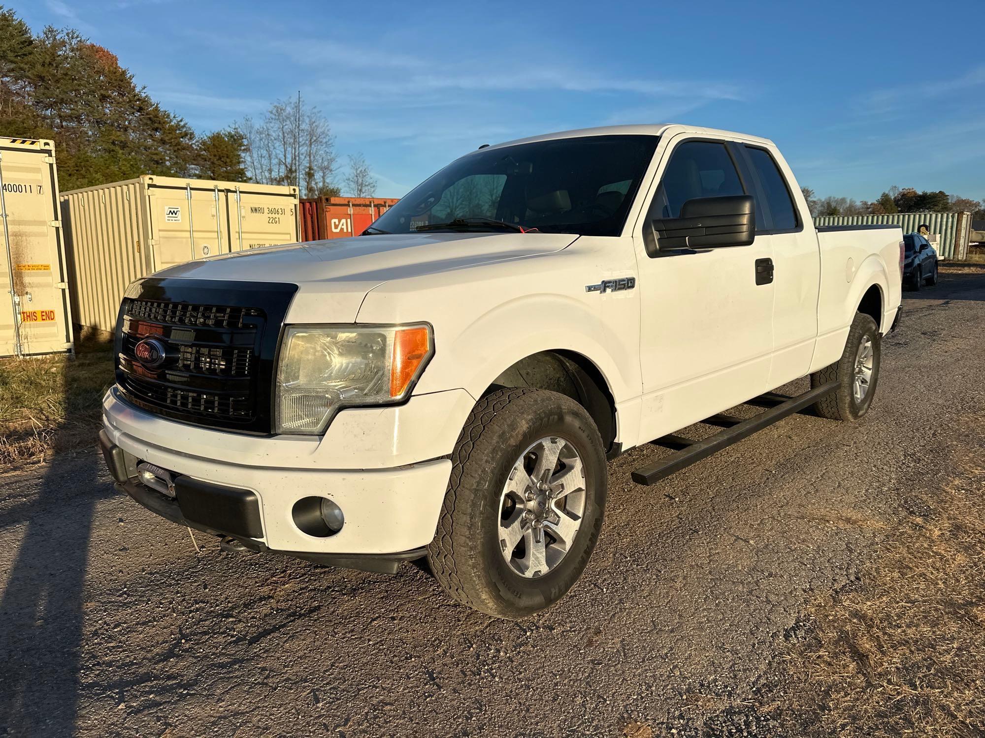 2014 Ford F-150 Pickup Truck, VIN # 1FTFX1EF7EKF89312