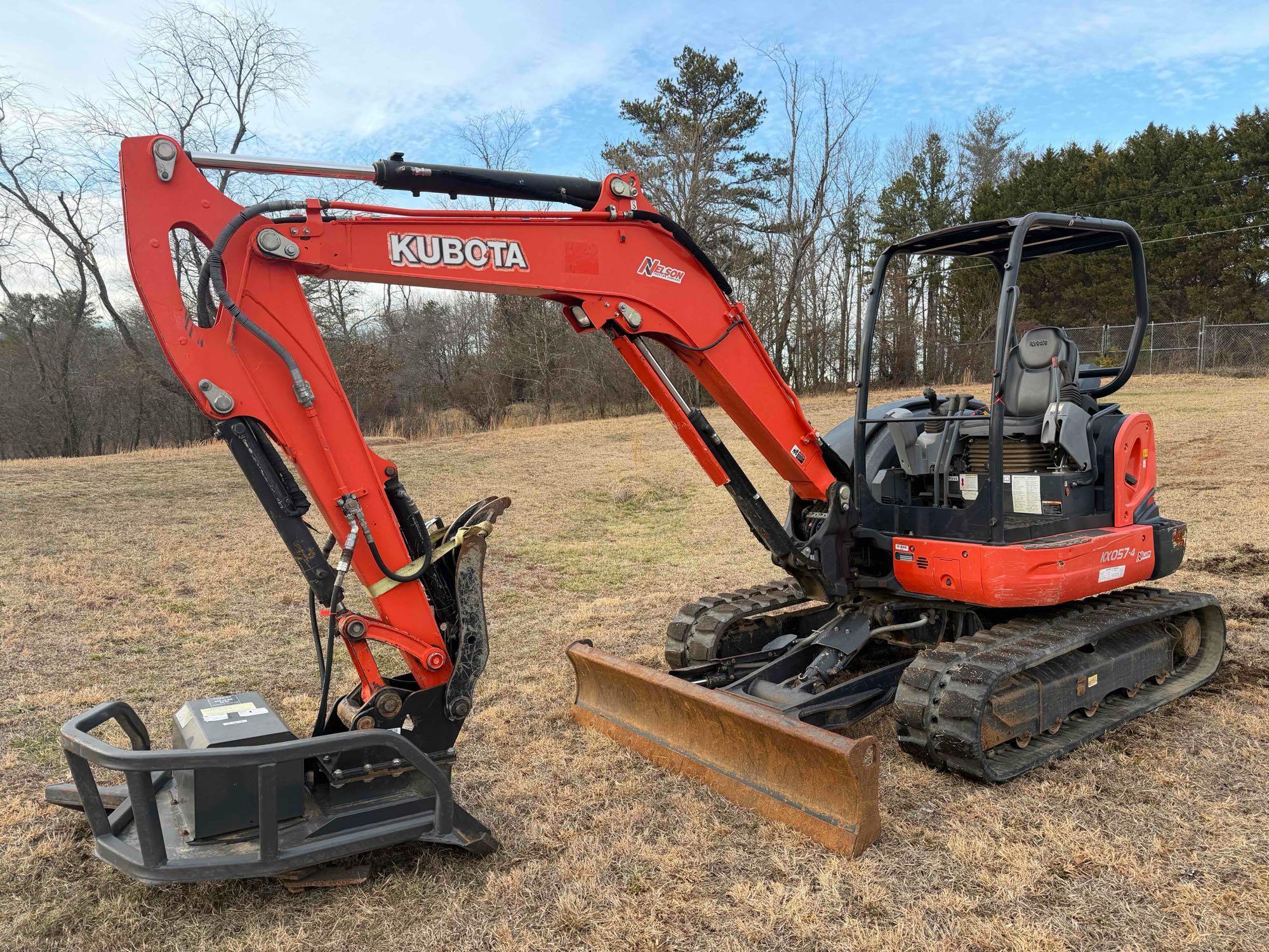 2020 Kubota KX057-4 Mini Skid Steer