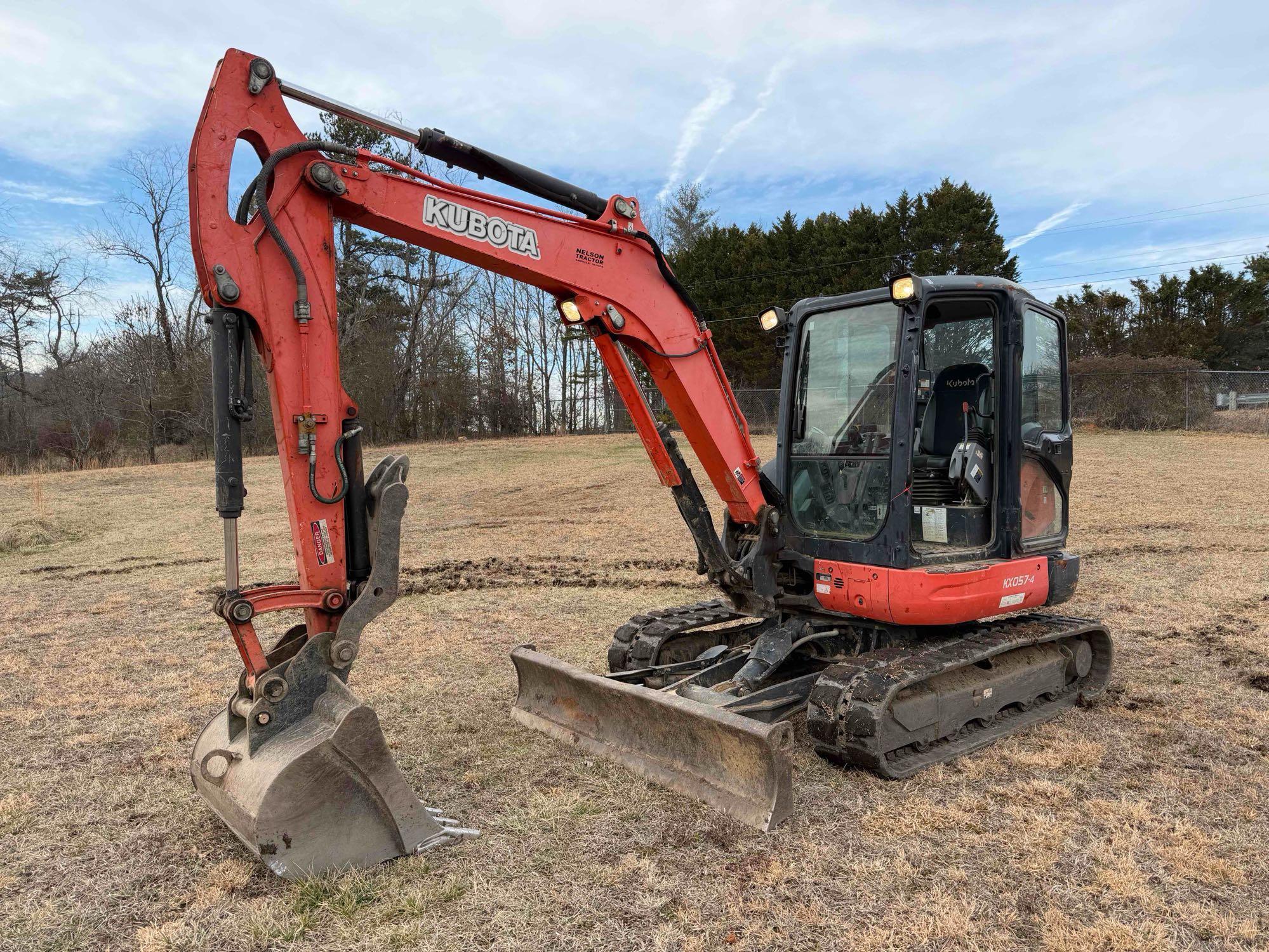 2014 Kubota KX057-4 Mini Excavator