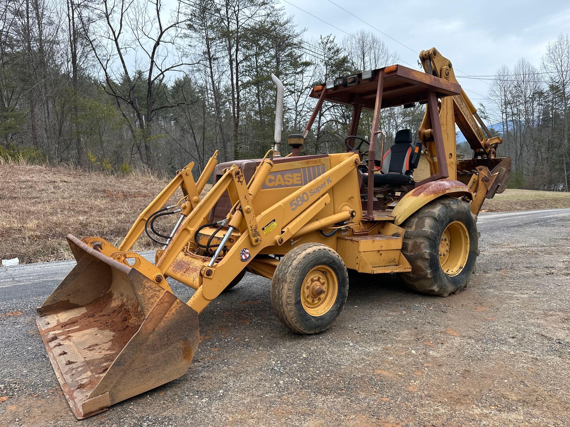 Case 580 Super K Backhoe