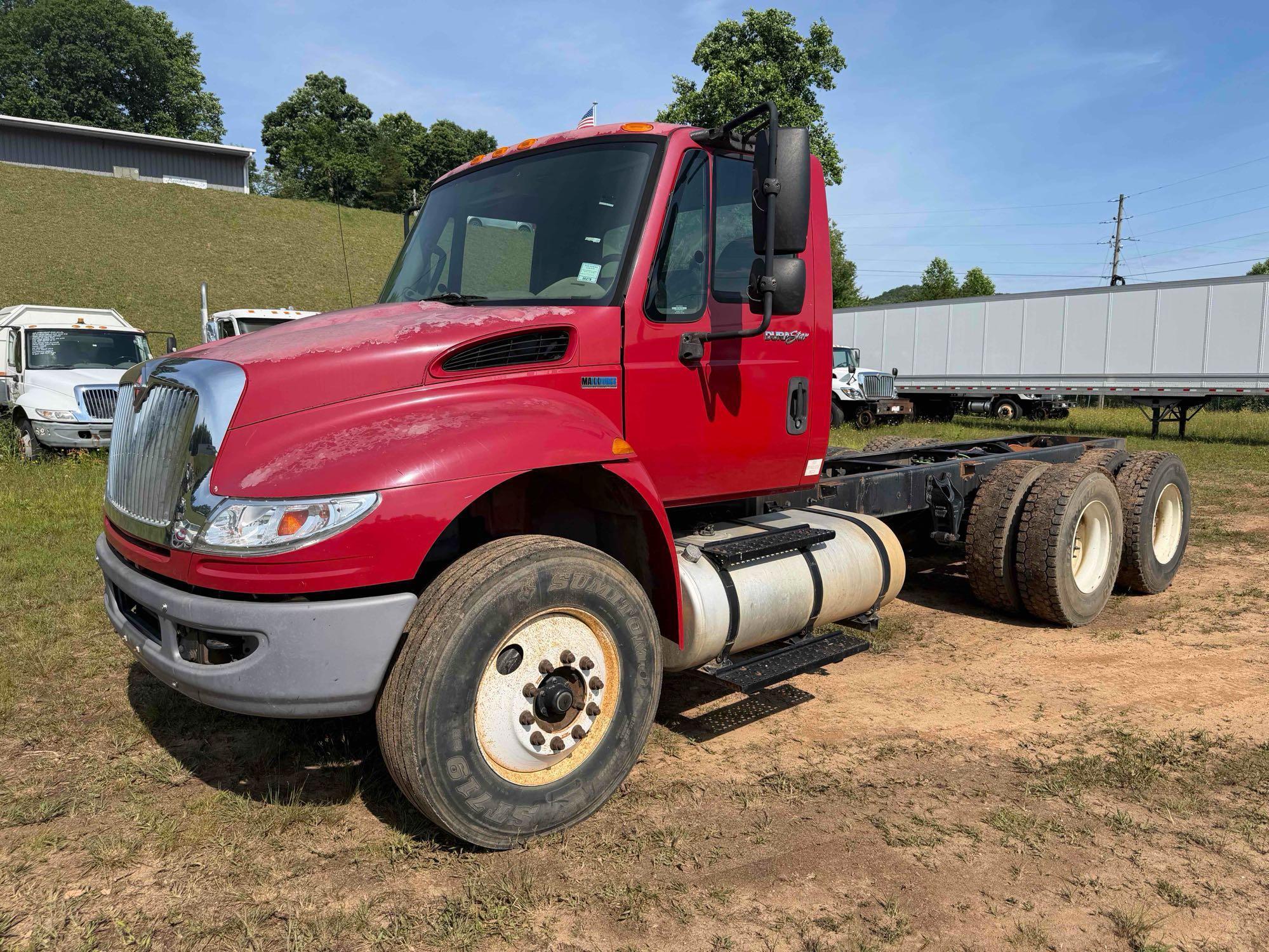 2014 International DuraStar 4400 Chassis Truck, VIN # 3HAMSAZR1EL775965