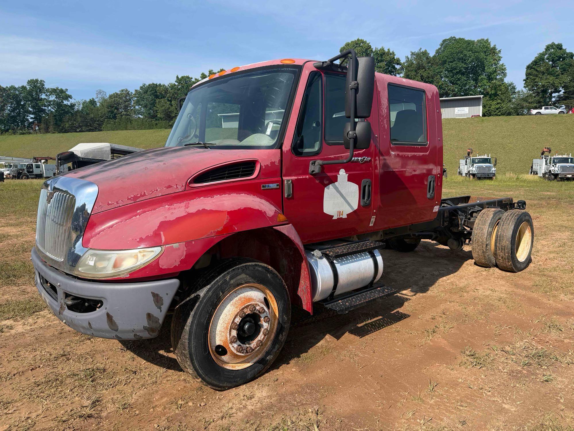 2009 International 4300 Chassis Truck, VIN # 1HTMMAAL99H095471