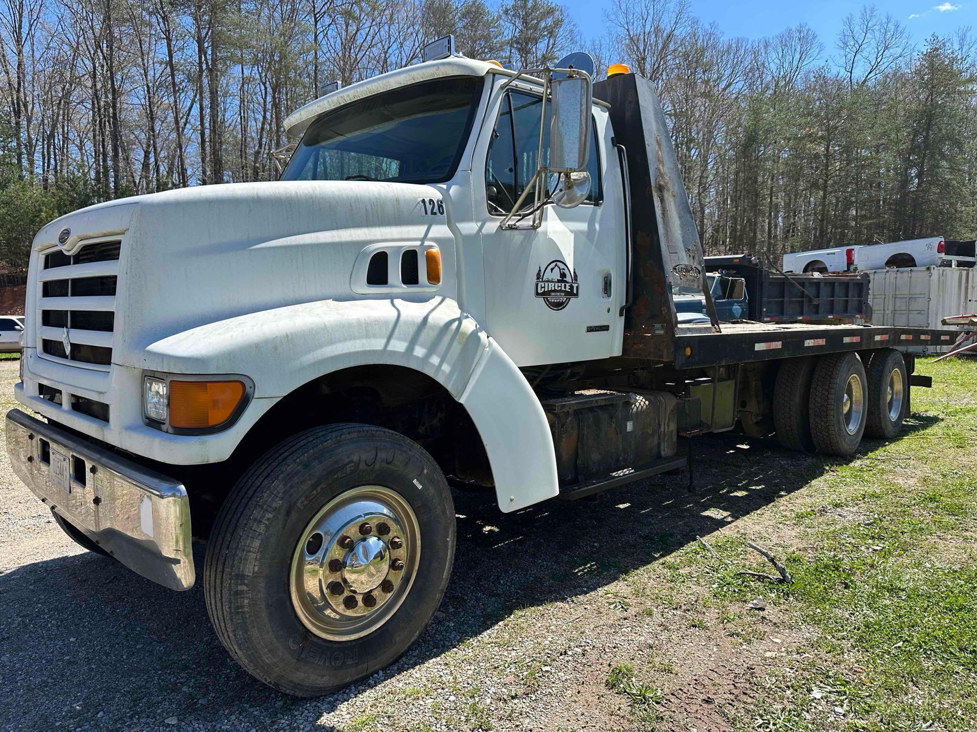 2000 Sterling Rollback L9500 Series Truck, VIN # 2FZNEWEB1YAG12895