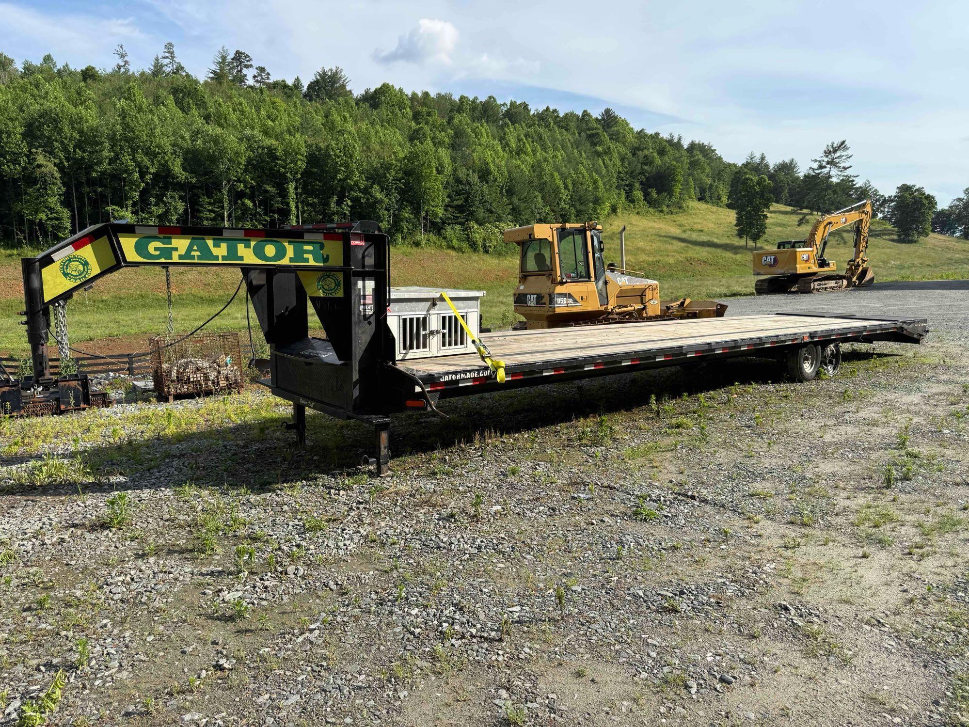2023 Gator Made Gooseneck Trailer, VIN # 4Z1GF4024PS009611