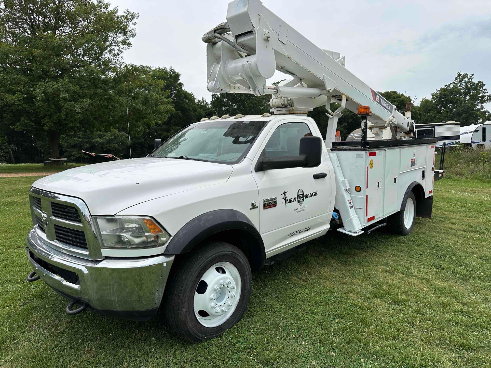 2012 Ram 5500 Bucket Truck, VIN # 3C7WDNBL5CG229179