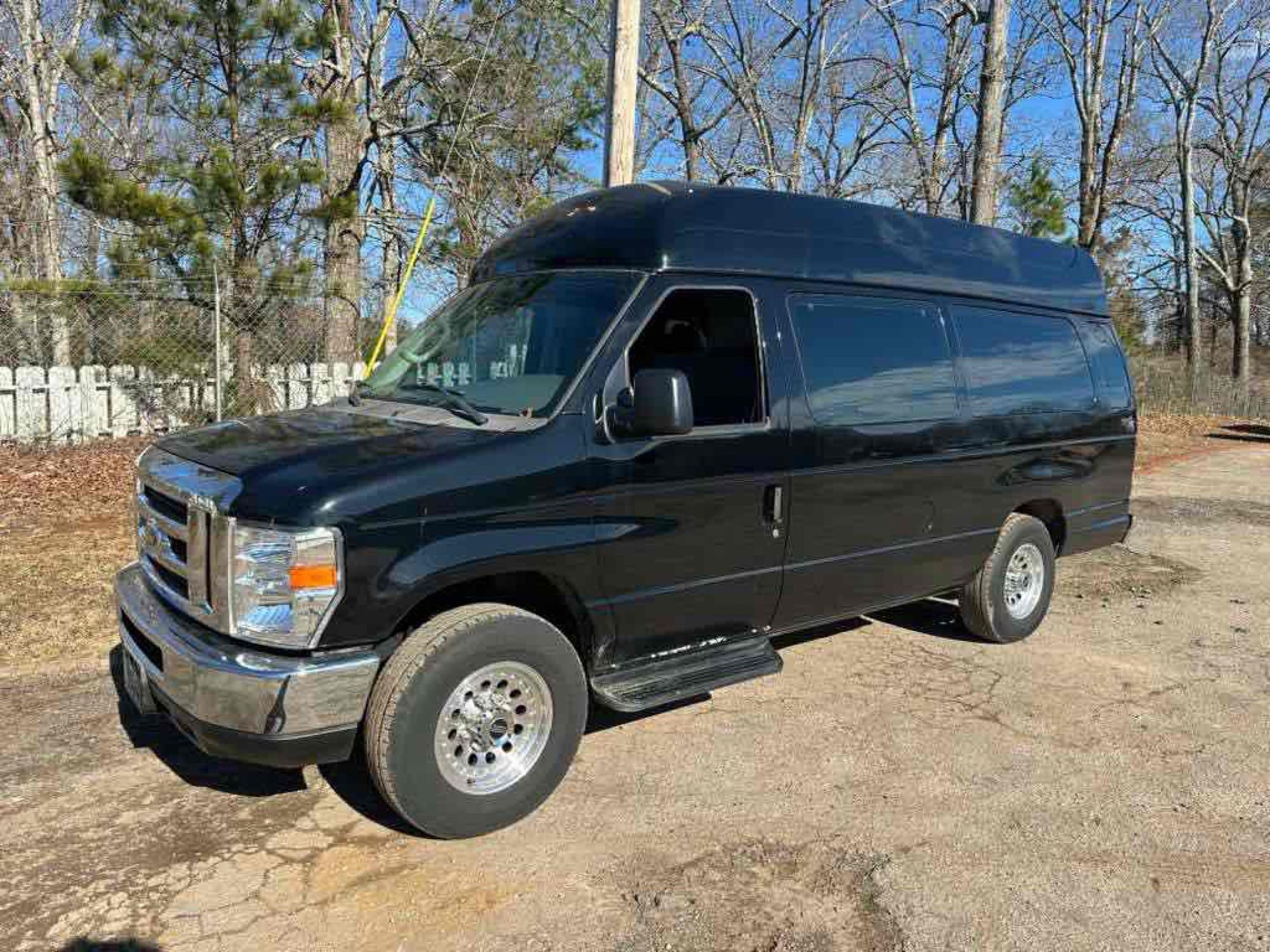 2008 Ford E-350 Limo Van, VIN # 1FTNS24L18DA14929