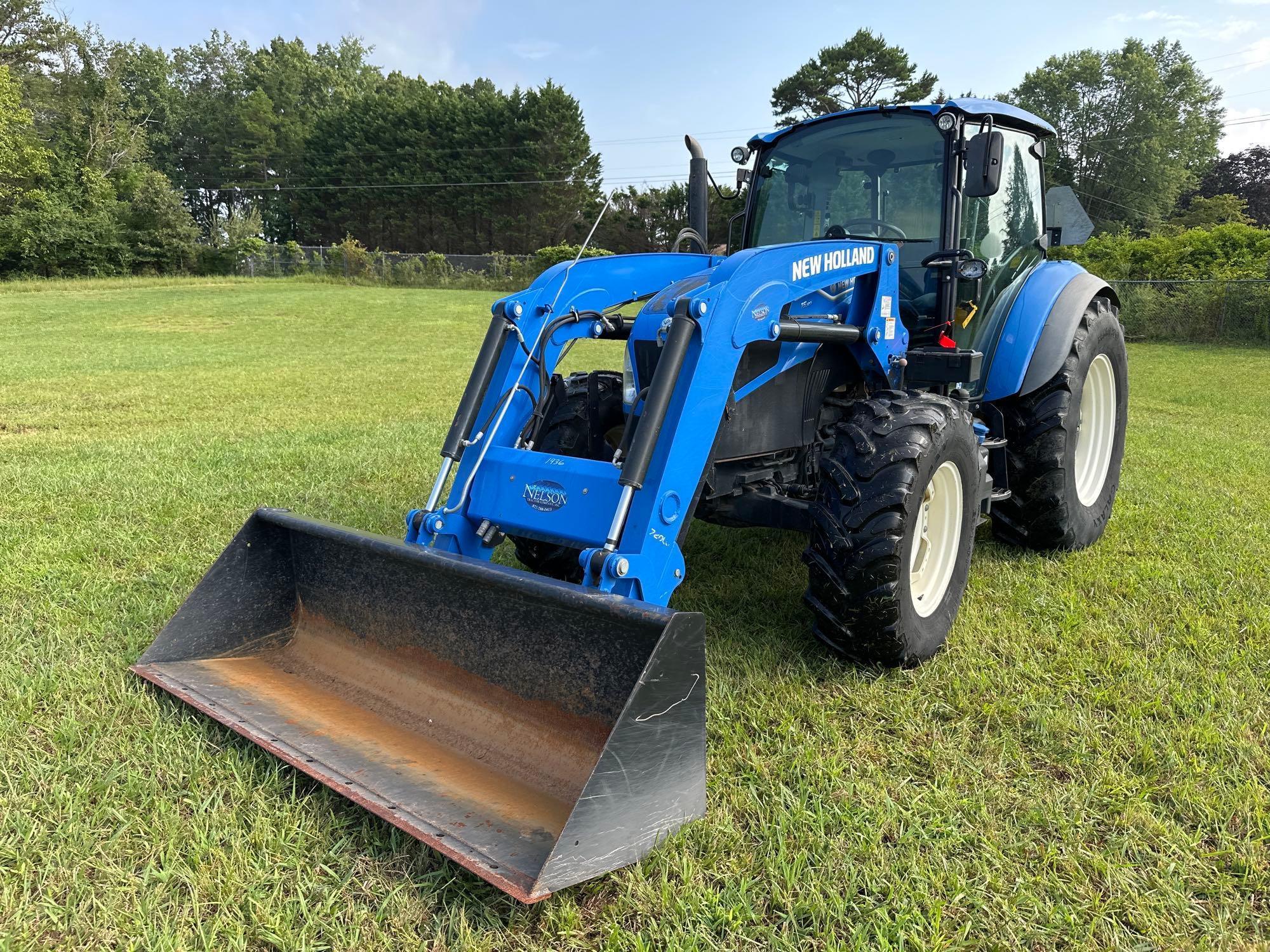 2022 New Holland T5.120 Tractor with Loader