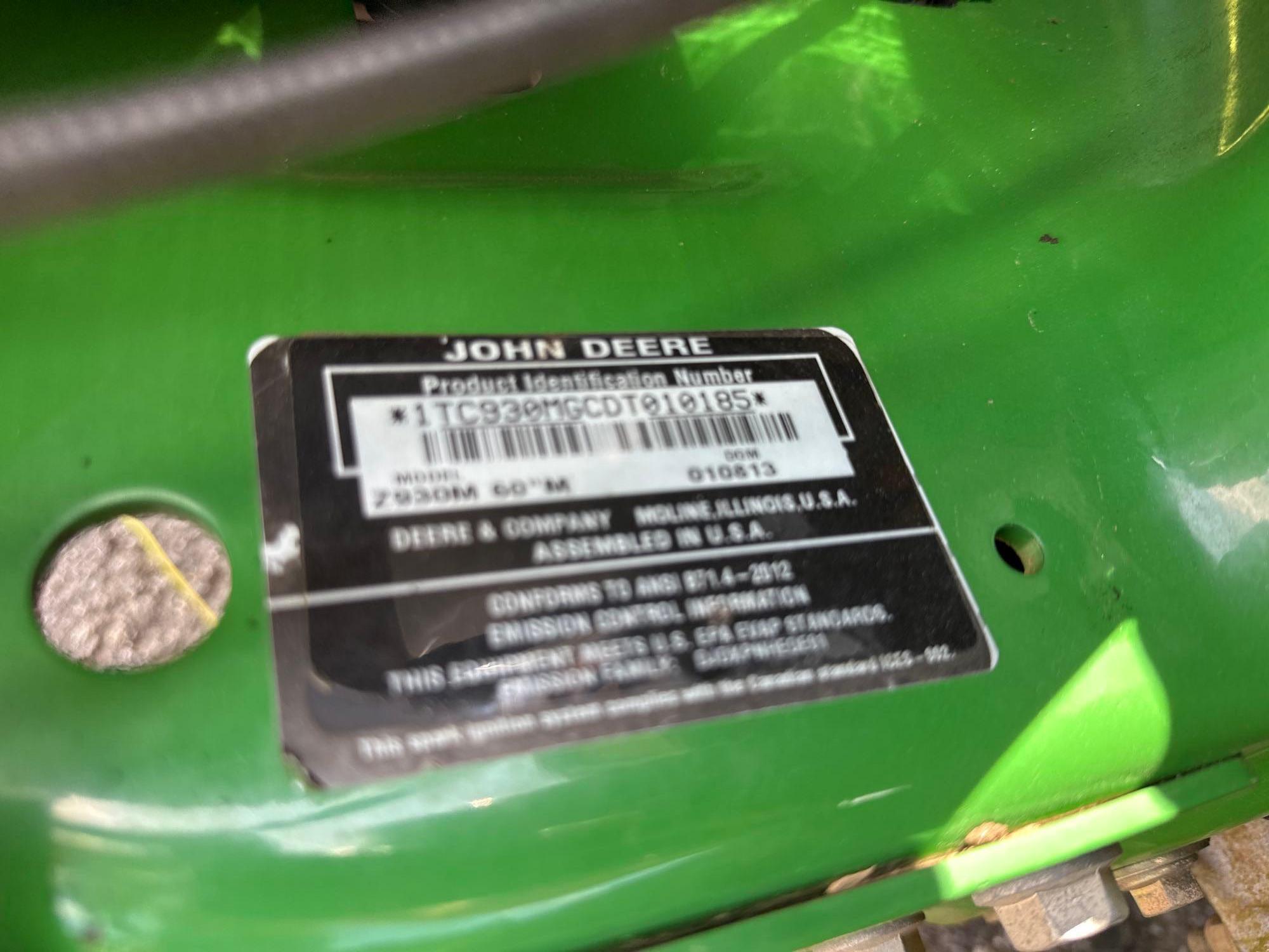 John Deere Z930M