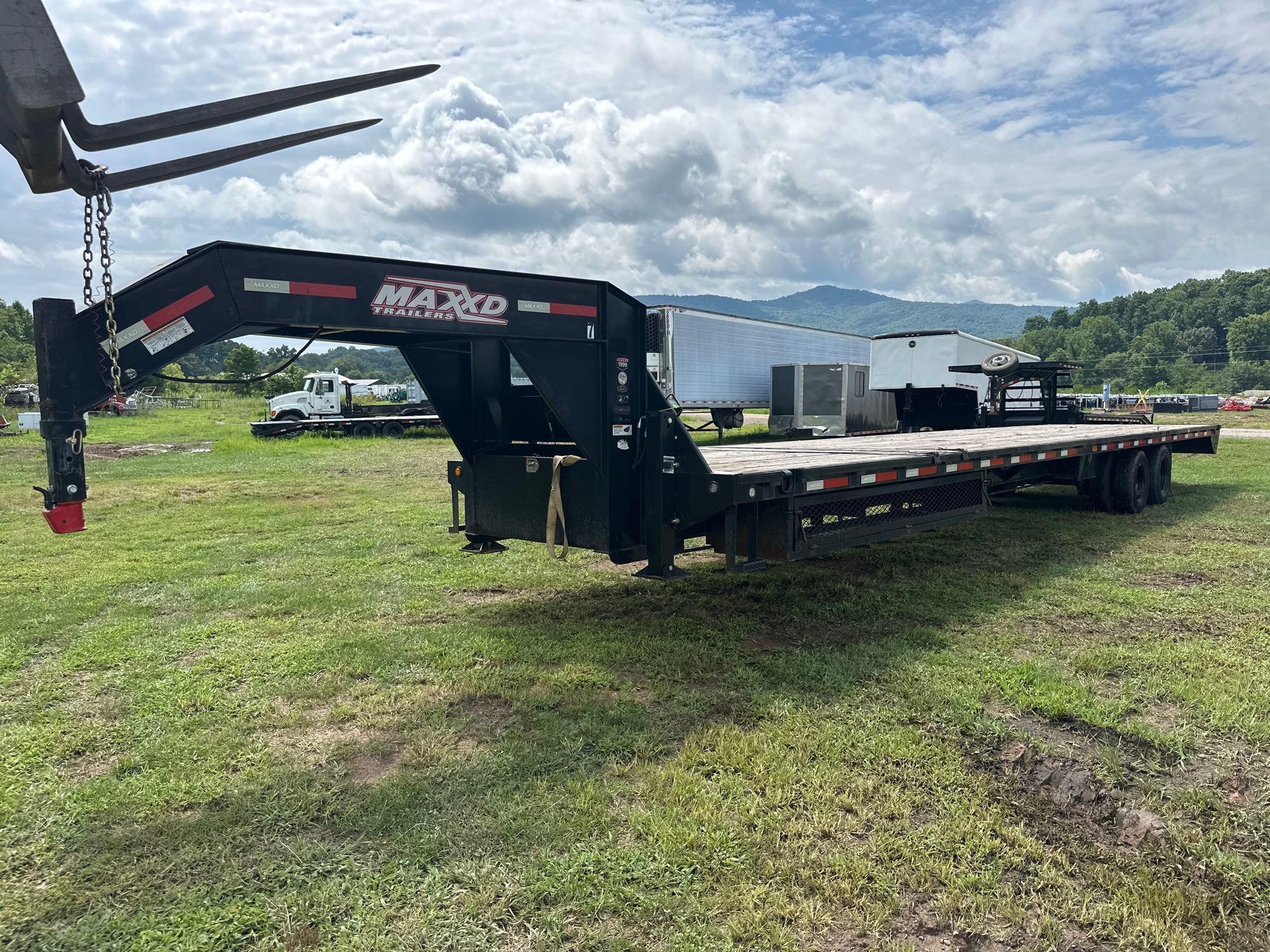 40ft MAXXD Gooseneck Trailer