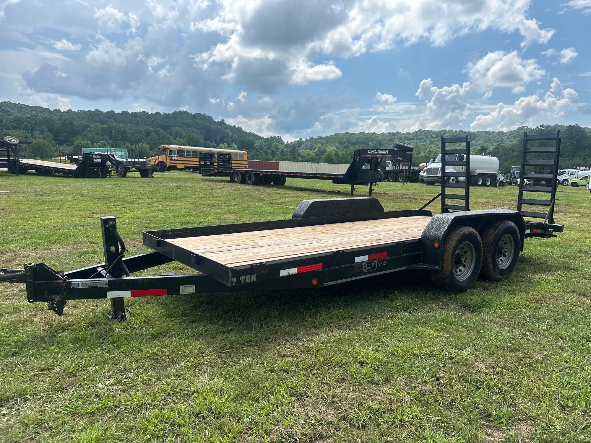 2008 18ft Better Built Equipment Trailer