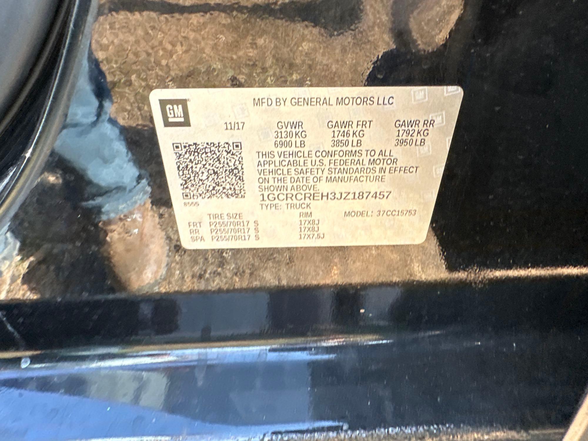 2018 Chevrolet Silverado