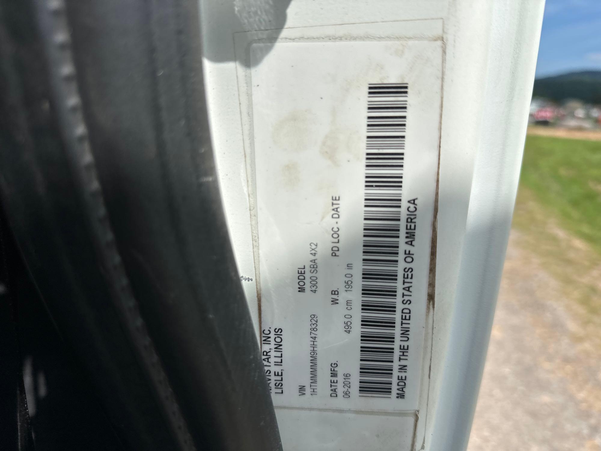 2017 International DuraStar 4300