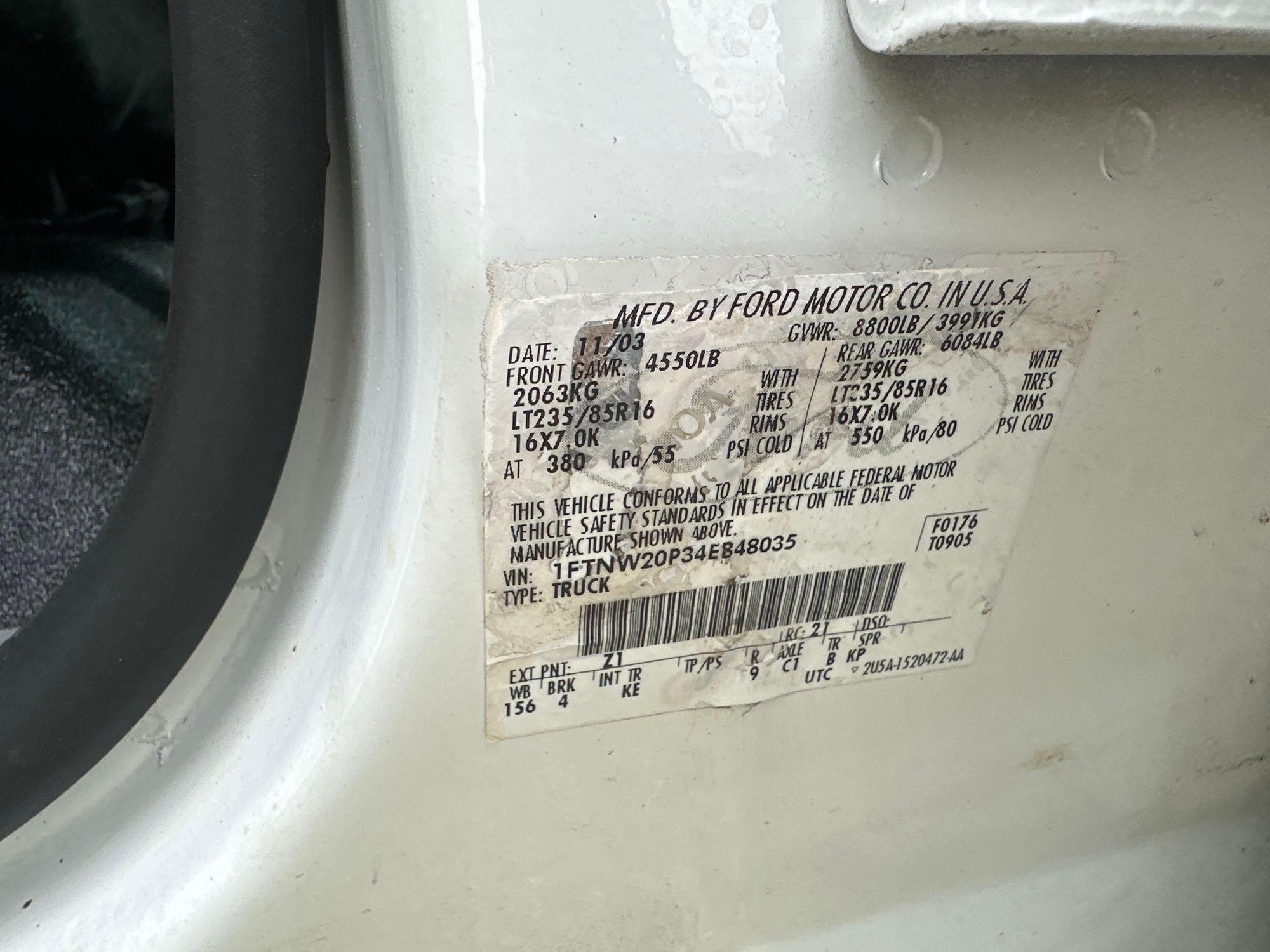 2004 Ford F-250 Pickup