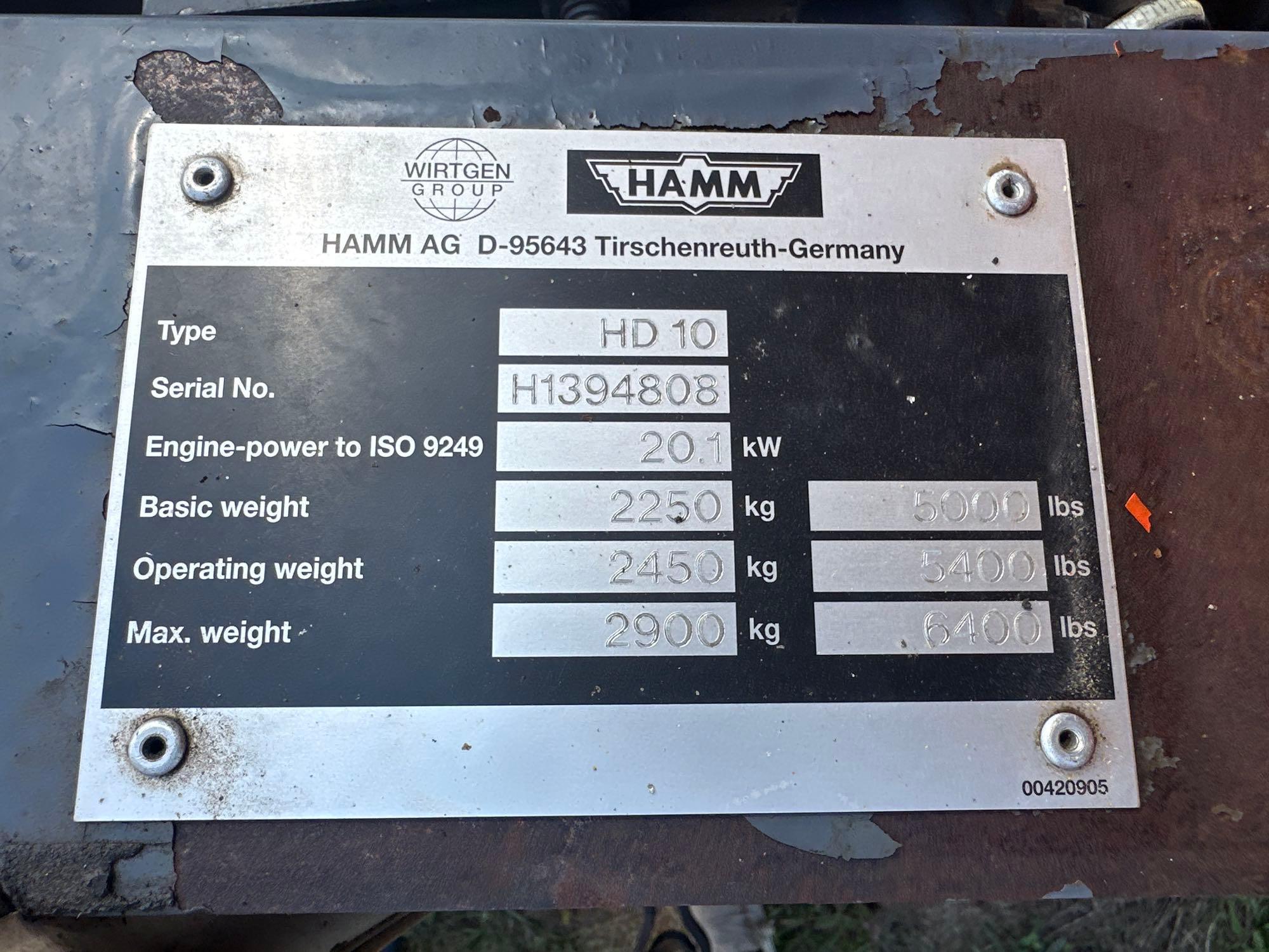 Hamm HD-10