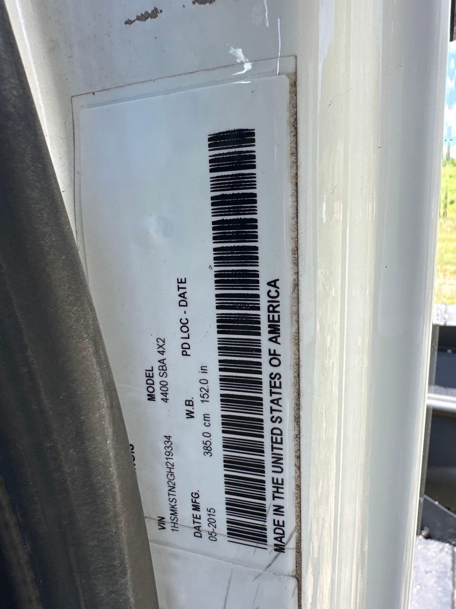 2016 International DuraStar 4400