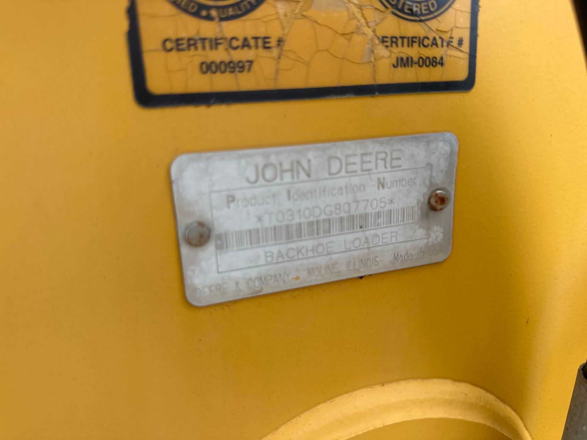 John Deere 310D