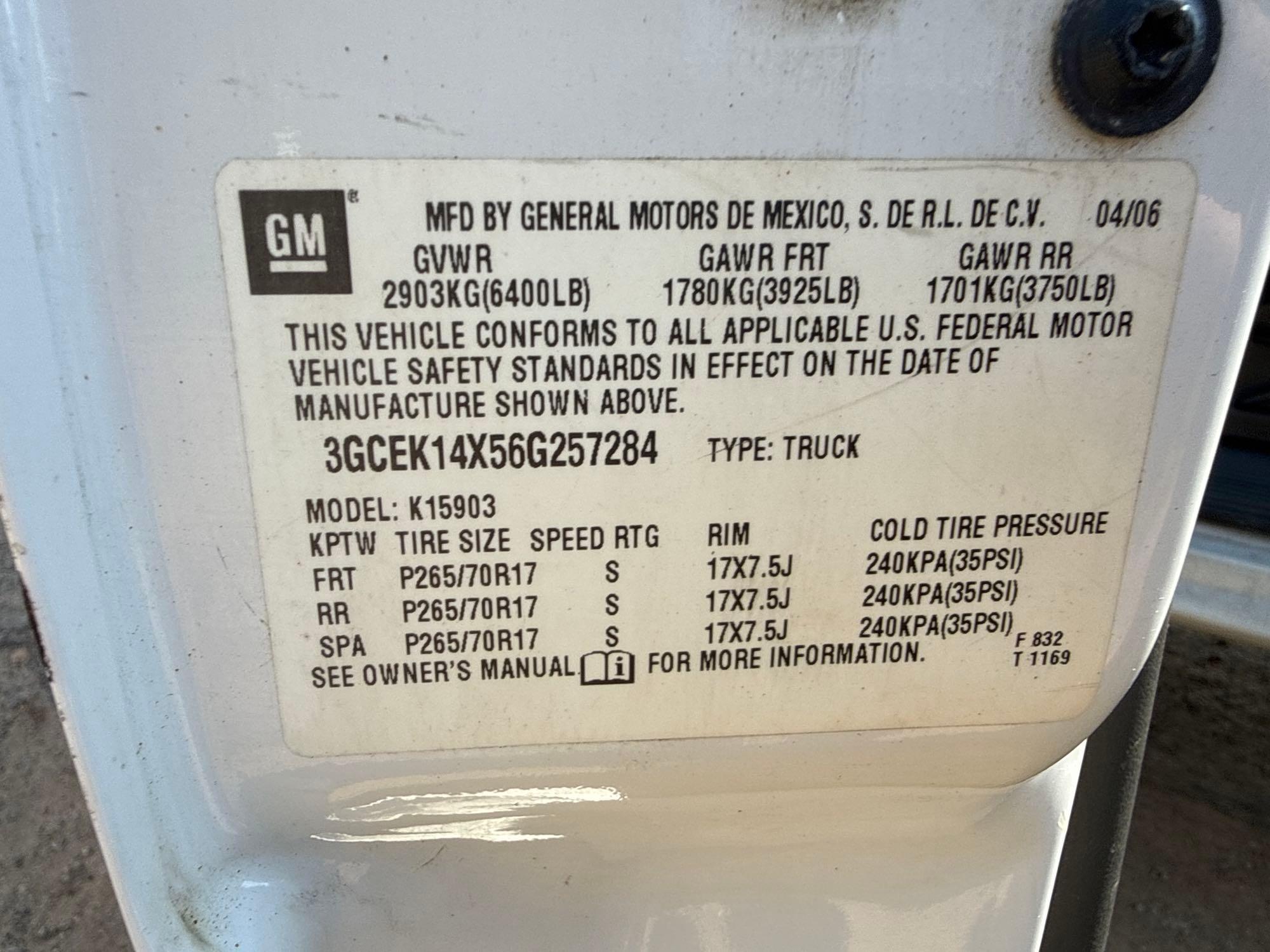 2006 Chevrolet Silverado 1500