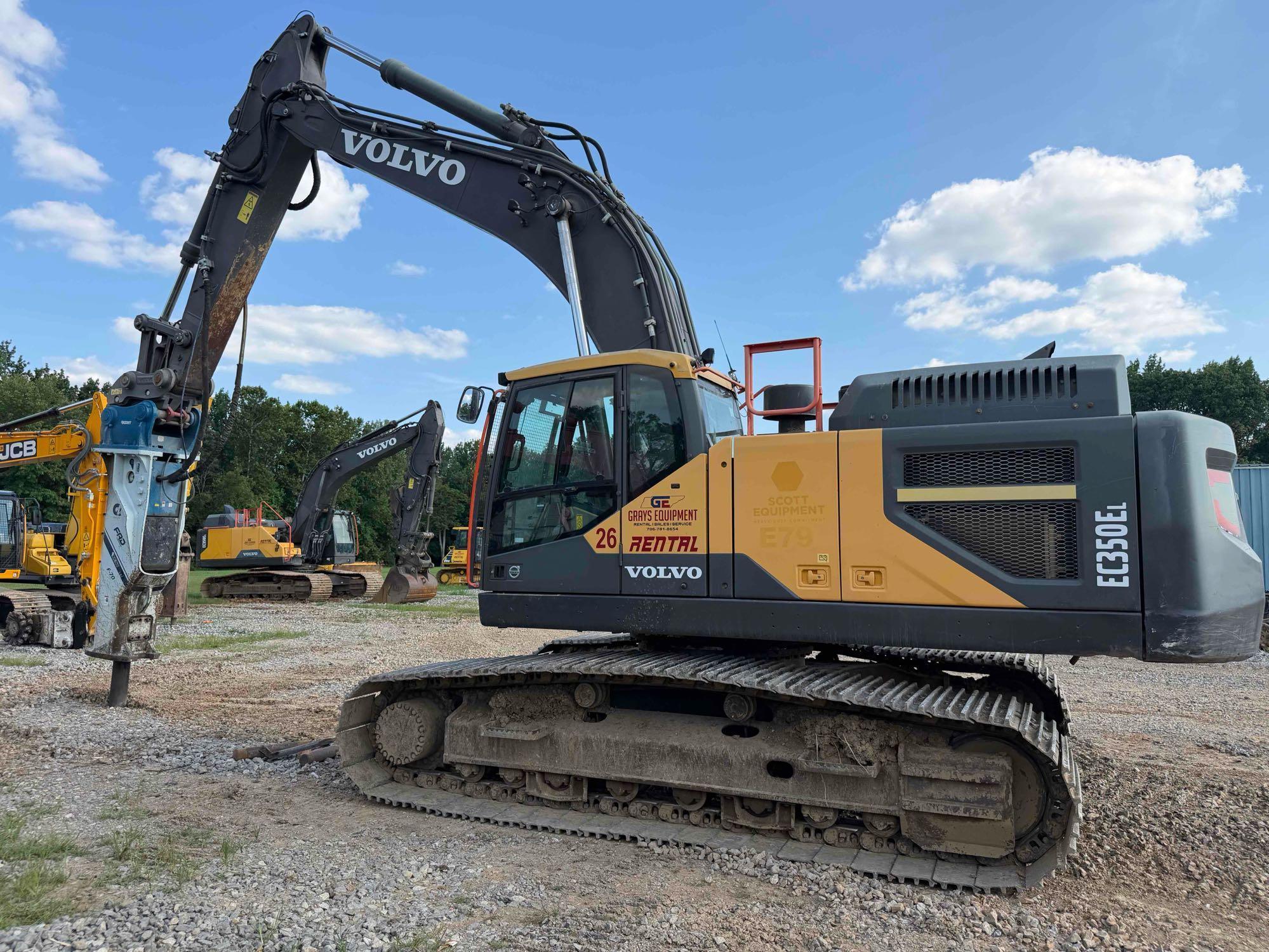 Photo of a 2019 Volvo EC350