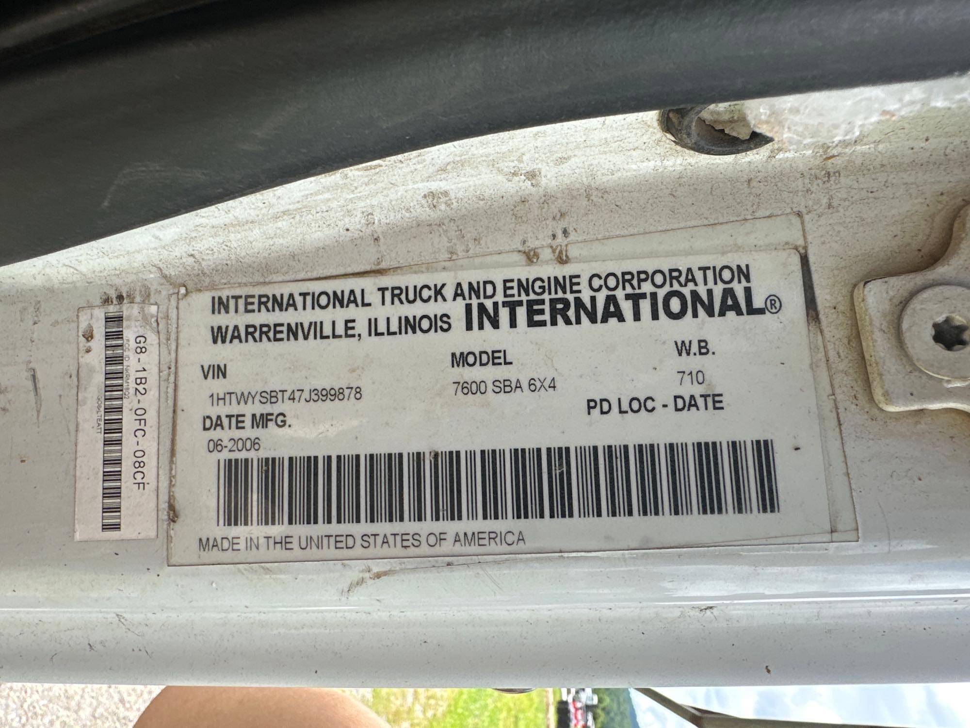 2007 International 7600