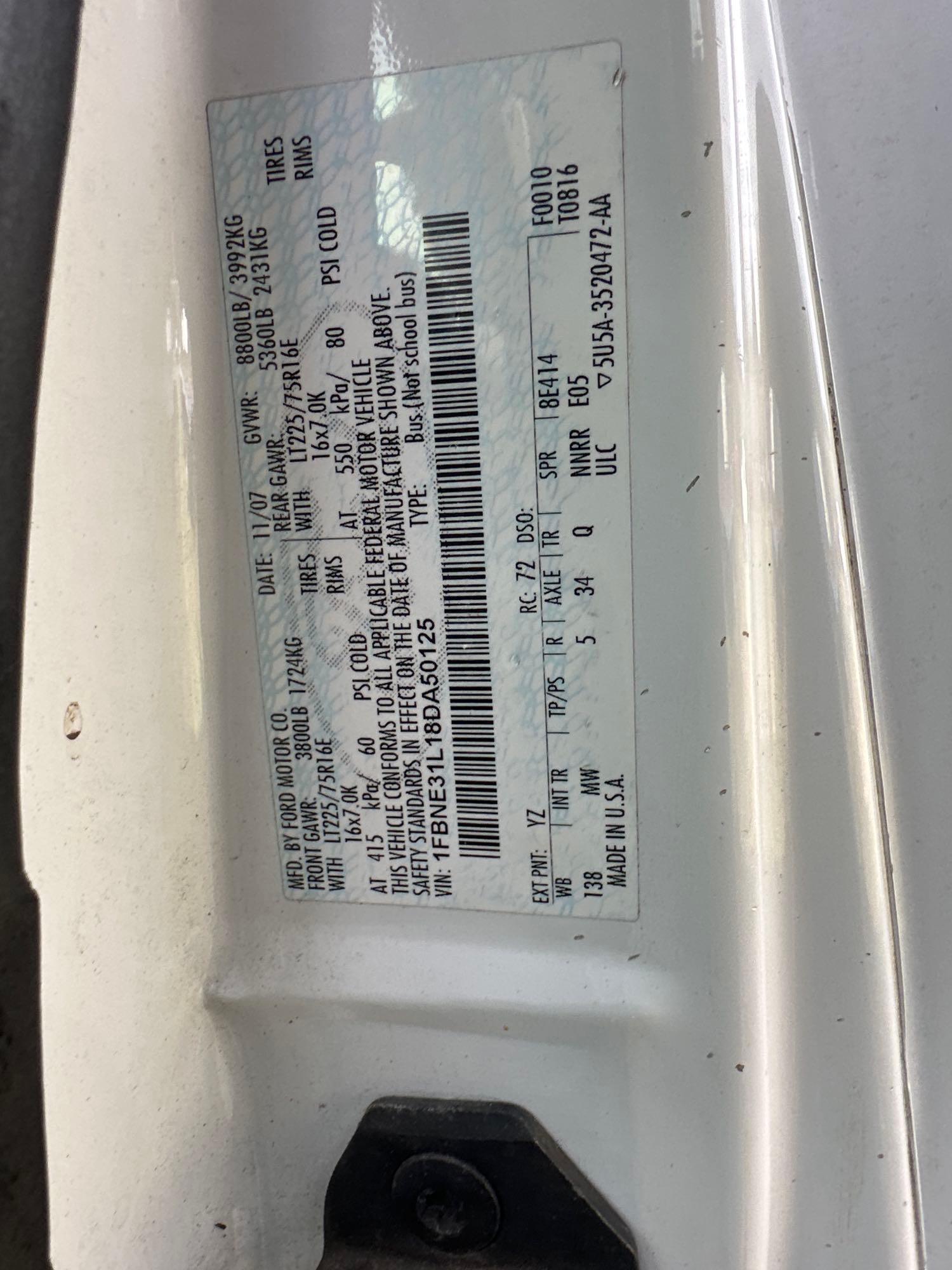 2008 Ford Econoline Van