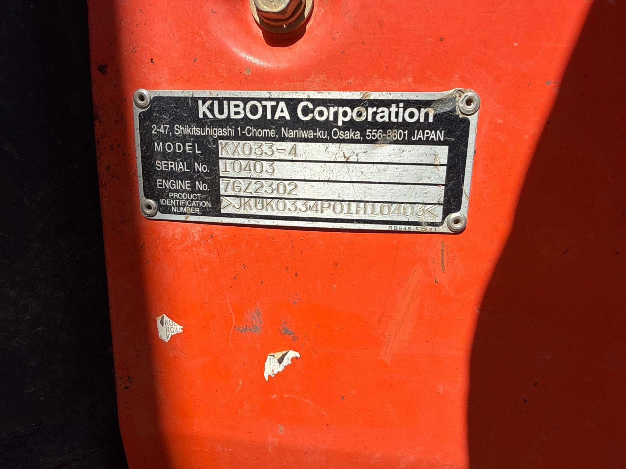 Kubota KX033